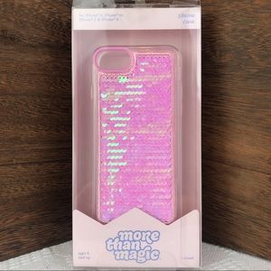 Glittery Sequin Pink iPhone Case NEW